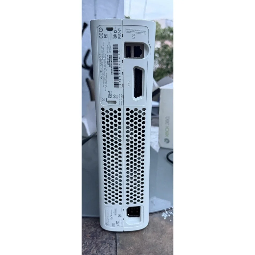 Console ONLY - Xbox 360 White 20GB NTSC-U/C 1080p Console X820027 Parts Only